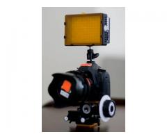 LED Video Light for Camera DSLR - DV Camcorder w/dimmer - $70 (queens)