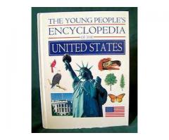 Young Peoples Encyclopedia of the United States Hardcover Book - $15