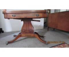 Antique Side - Folding Table - $125 (Huntington)