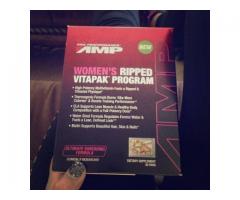 GNC AMP womens Ripped vitapaks: 2 boxes for Sale - $40 (Bronx, NYC)