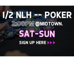 1-2 Low Stakes NLHE - Poker ♠ ♥ Poker Cash Game ♣ ♦ Text to (347) 471-1813