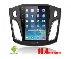 Ford Focus car pc radio pure android wifi 3G gps navi 10.4inch portrait screen