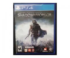 Shadow of Mordor PS4 Perfect Condition for sale - $40 (White Plains, NY)