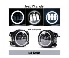 Jeep Wrangler Power 30W CREE Auto DRL Lighting Headlamp external LED Fog Light