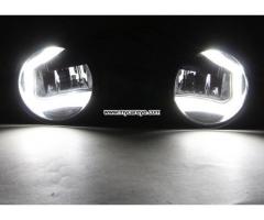 Land Rover Freelander front fog lamp replacement LED daytime running lights