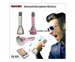 Karaoke Wireless Bluetooth Music Condenser Microphone KTV Singing