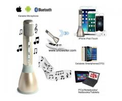 Karaoke Wireless Bluetooth Music Condenser Microphone KTV Singing