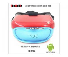 All in One VR 3D Virtual Reality Glasses android wifi 360 degree