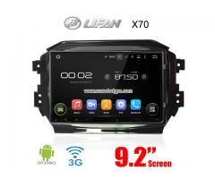Lifan X70 Car radio stereo GPS upgrade android Wifi navigation APP
