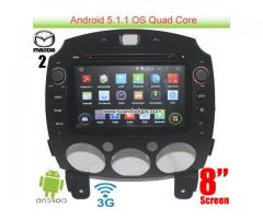 Mazda 2 Wince system Car DVD Player GPS Radio Stereo Video SWC APP