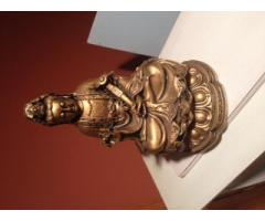 Brass Buddha Statue Kwan Quan Yin