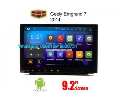 Geely Emgrand EC7 2014 Car stereo radio GPS camera android Wifi