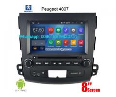 Peugeot 4007 Android Car Radio DVD GPS WIFI multimedia camera