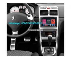 Peugeot 207 307 Car stereo navi 4G phone call sound adjustment AUX