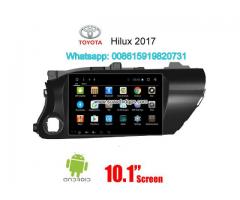 Toyota Hilux 2017 radio Car android wifi GPS navigation camera