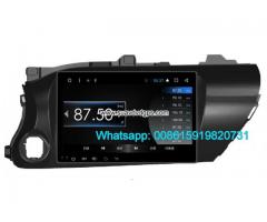 Toyota Hilux 2017 radio Car android wifi GPS navigation camera