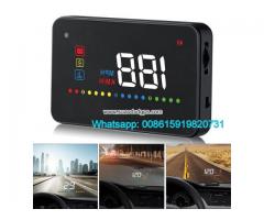 3.5Inch Car HUD Head Up Display Speedometer OBD2 II EUOBD