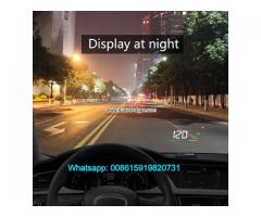 3.5Inch Car HUD Head Up Display Speedometer OBD2 II EUOBD