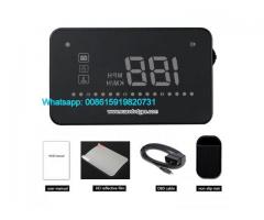 3.5Inch Car HUD Head Up Display Speedometer OBD2 II EUOBD