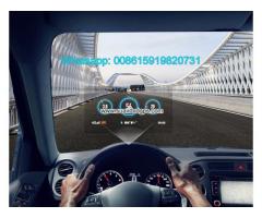 car hud display smart robot music bluetooth android GPS Voice Dialog Hand CV