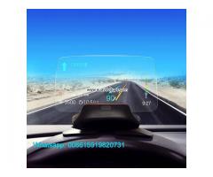 car hud display smart robot music bluetooth android GPS Voice Dialog Hand CV