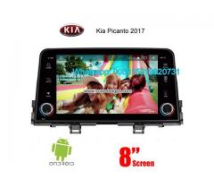 Kia Picanto 2017 car audio radio android wifi GPS camera