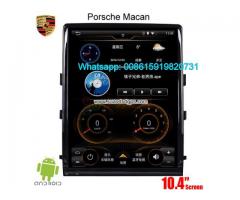 Porsche Macan radio GPS android Vertical screen