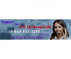 AOL Desktop Gold +1-844-443-3244 Support Number