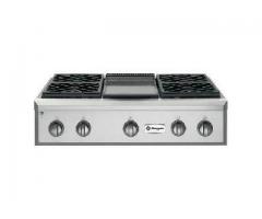 GE MONOGRAM 36" PRO-STYLE GAS COOK TOP RANGE (ZGU36NDPSS) FOR SALE - $1399 (Bronx, NYC)