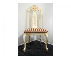 Selling Fleur-de-lys French-style "Louis" Chair. - $150 (48-14 Skillman Avenue Sunnyside, NY)