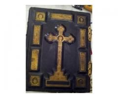 1876 Antique Catholic Bible for Sale - $1000 (Upper East Side, NYC)