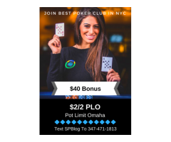 Head to New York for No Limit Holdem Poker
