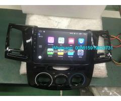 Toyota Fortuner Car audio radio android GPS navigation camera