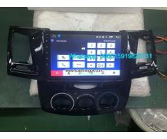 Toyota Fortuner Car audio radio android GPS navigation camera