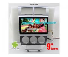 Jeep Patriot Car audio radio android GPS navigation camera