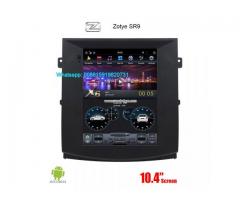 Zotye SR9 vertical Tesla Android radio GPS navigation 10.4inch