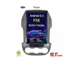 Ford Ranger Tesla style vertical screen android Car GPS radio Navigation