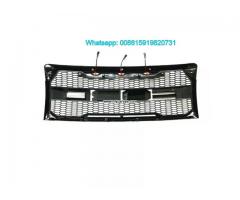 Ford F150 Racing Grills ABS Front Bumper Grille Raptor With LED Light