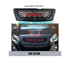 Isuzu Dmax Grills Car Front Bumper Grille With LED Light