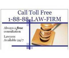 FREE ATTORNEY CONSULTATION 24/7 - CALL TOLL FREE 1-88-88-LAW-FIRM (ALL of New York State)