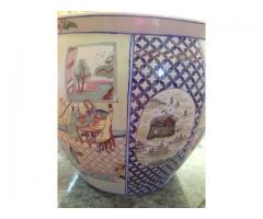 Antique Porcelain Oriental Fishbowl for sale - $100 (Easton, NY)