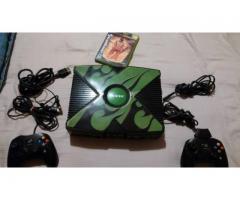 original xbox with all wires and controllers for sale - $35 (brooklyn, NYC)