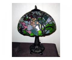 Tiffany stained glass table lamp for sale - $120 (greenpoint brooklyn, NYC)
