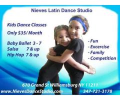 Nieves Kids Dance Classes Available (Williamsburg, Brooklyn, NYC)