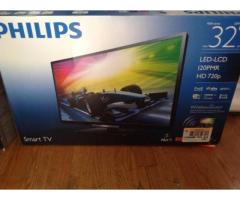 Selling Phillips 32inch smart tv led-LCD 120pmr hd 720p brand new sealed - $220 (Brooklyn, NYC)