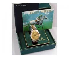 Rolex~ Date Just wristwatch with diamond bezel for sale (SoHo, NYC)