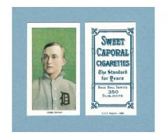 1909-t206 honus wagner and ty cobb reprint tabacco cards for Sale - $65 (Lower East Side, NYC)