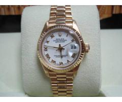 Rolex~ Datejust~ Date 18kt Yellow Gold President White Roman for Sale -  $5999 (Midtown)