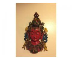 Indian Goddess Mask for Sale - $10 (Sunset Park, Brooklyn, NYC)