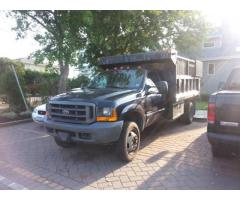 2000 FORD F550 F-550 DUMP TRUCK FOR SALE - $13900 (LONG ISLAND, NY)